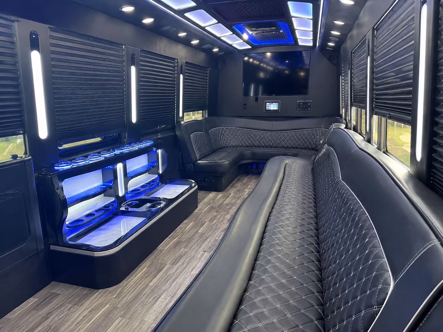 find syracuse wedding party bus rental