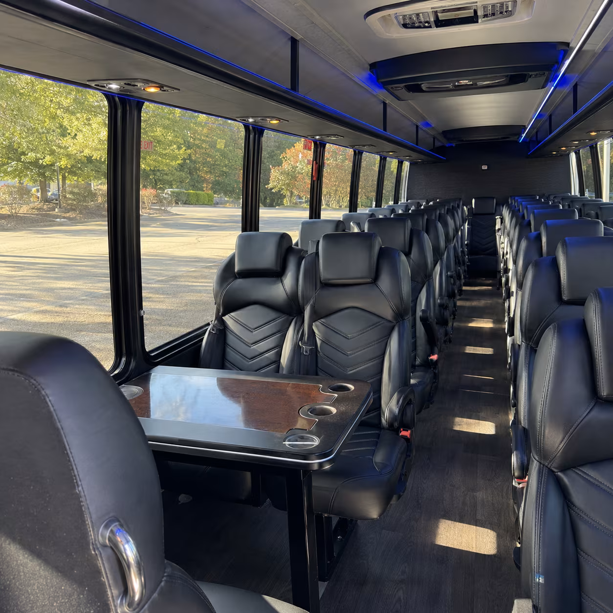 syracuse school event transportation onboard seating